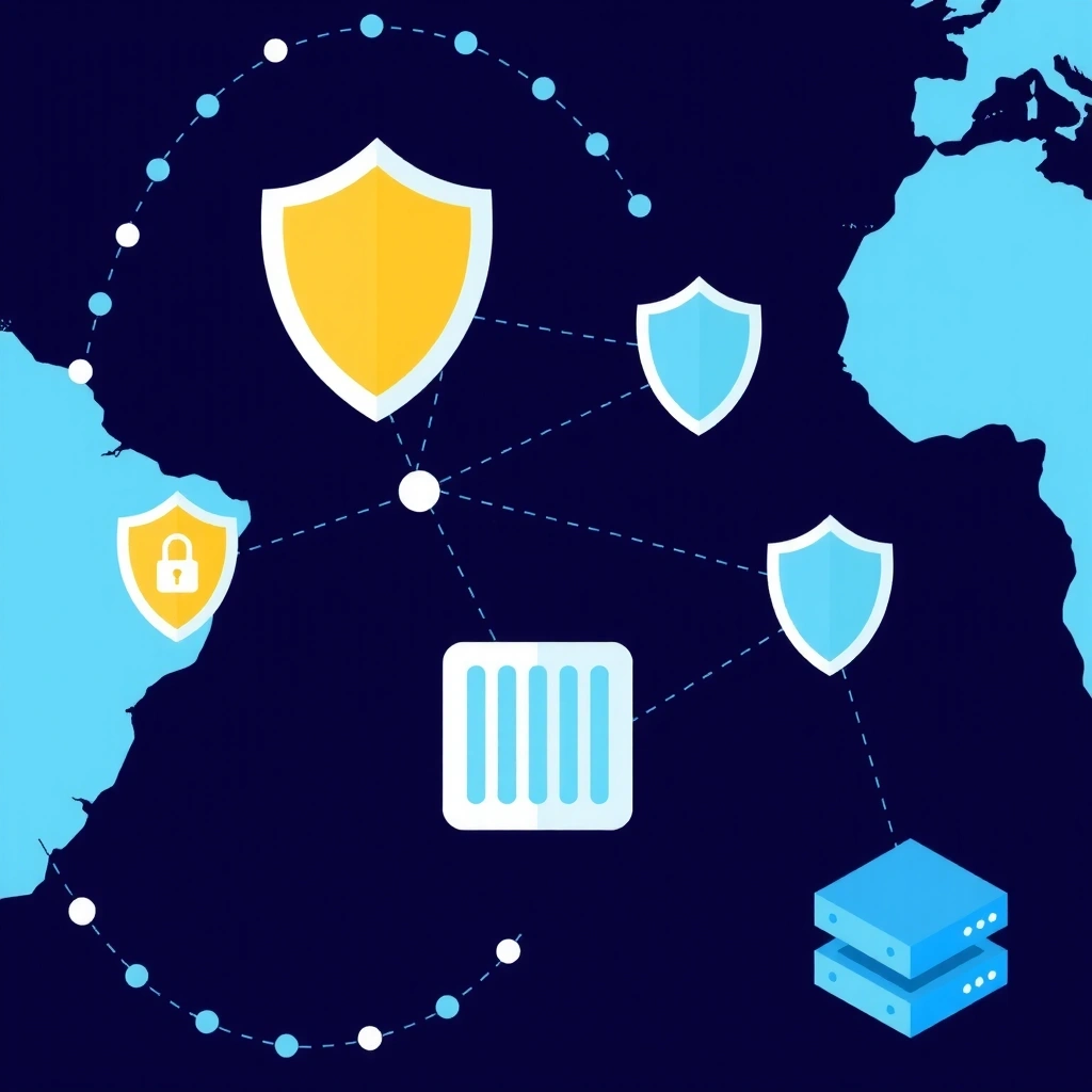 International data transfer illustration